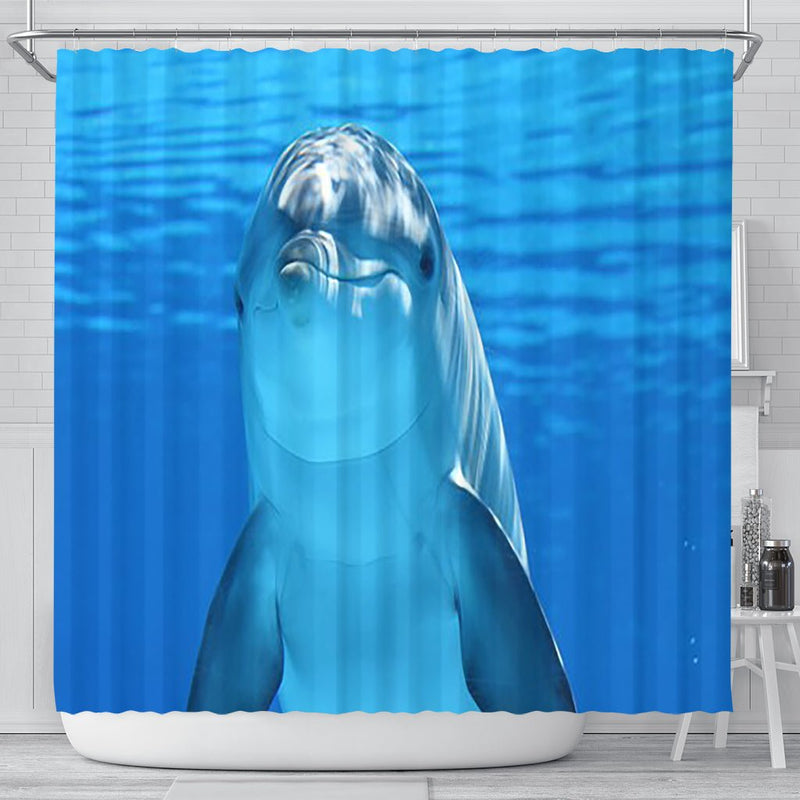 Dolphin ~ Shower Curtain - Carbone&