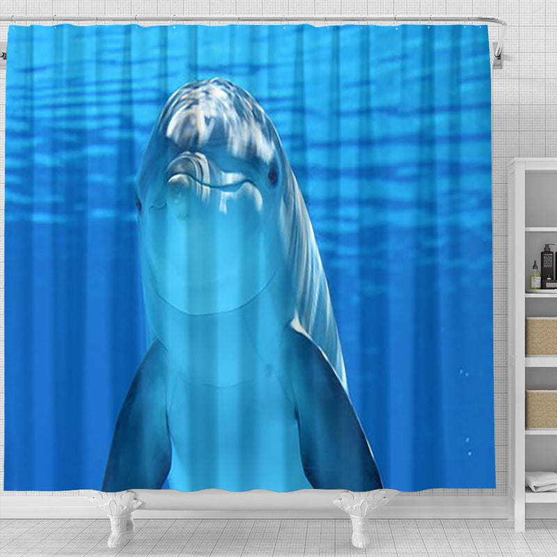 Dolphin ~ Shower Curtain - Carbone&