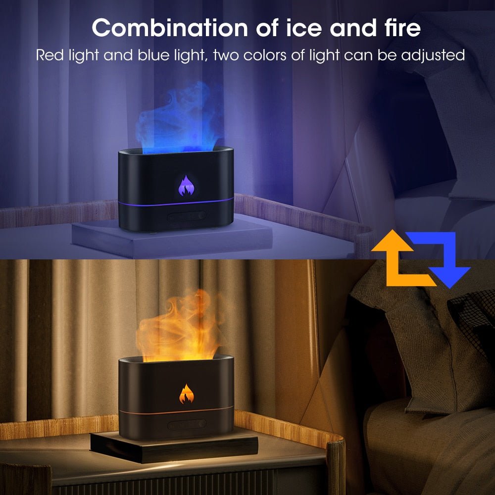 Double Color Flame Diffuser - Carbone's Marketplace