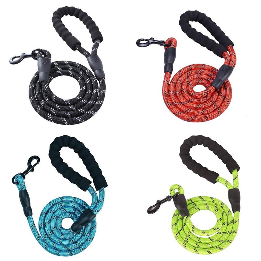Durable Nylon Dog harness Color 1.5M Pet Dog Leash Walking Training Leash Cats Dogs Leashes Strap Dog Belt Rope - Carbone's Marketplace