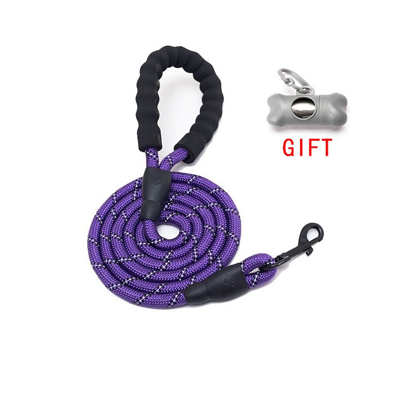 Durable Nylon Dog harness Color 1.5M Pet Dog Leash Walking Training Leash Cats Dogs Leashes Strap Dog Belt Rope - Carbone&