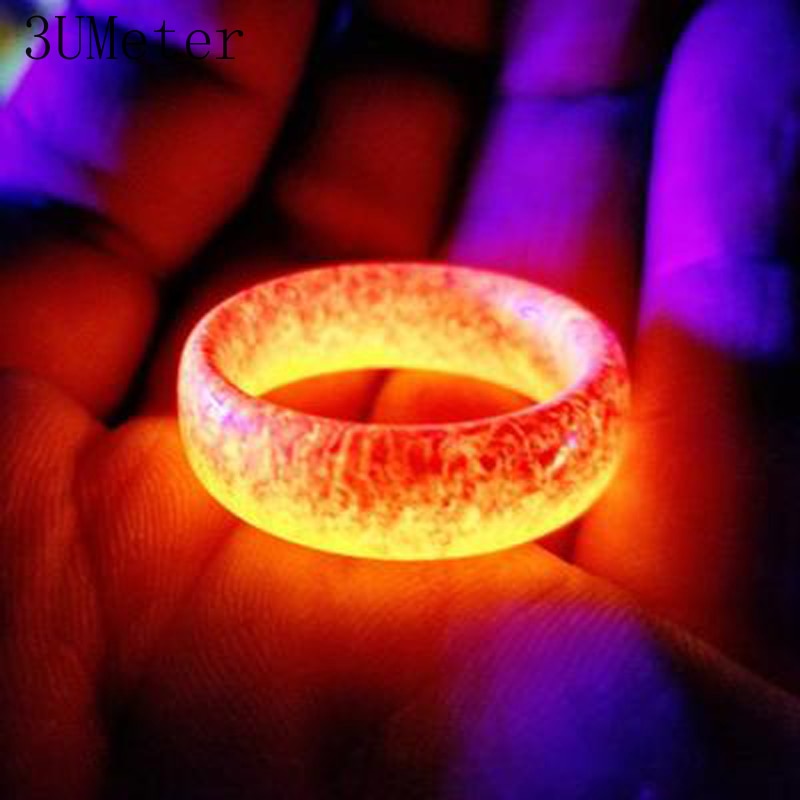 Unisex Luminous Rings  Orange -  Carbone&