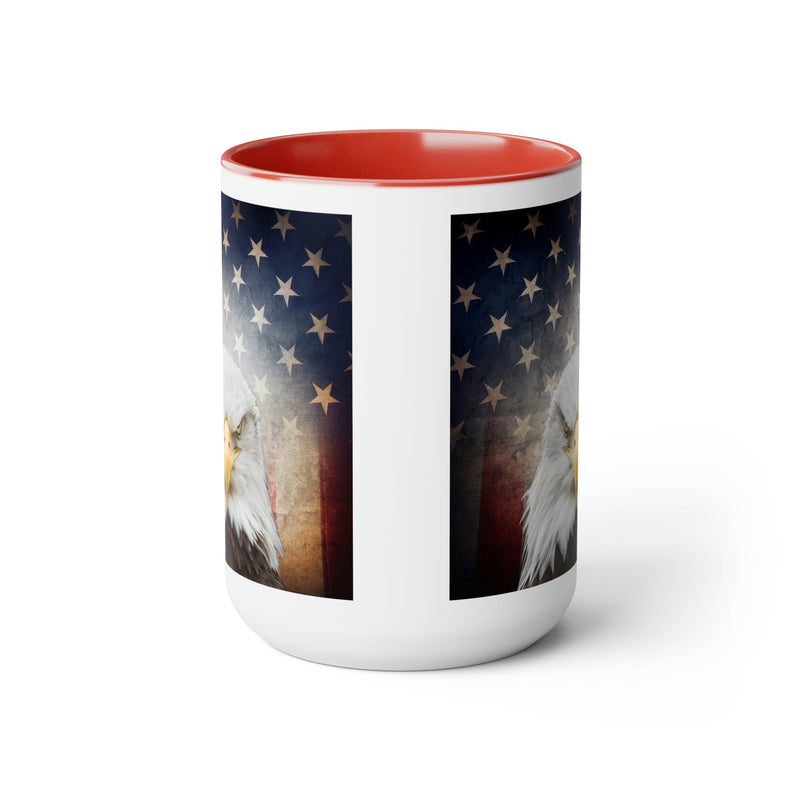 Eagle & American Flag, 15oz - Carbone&