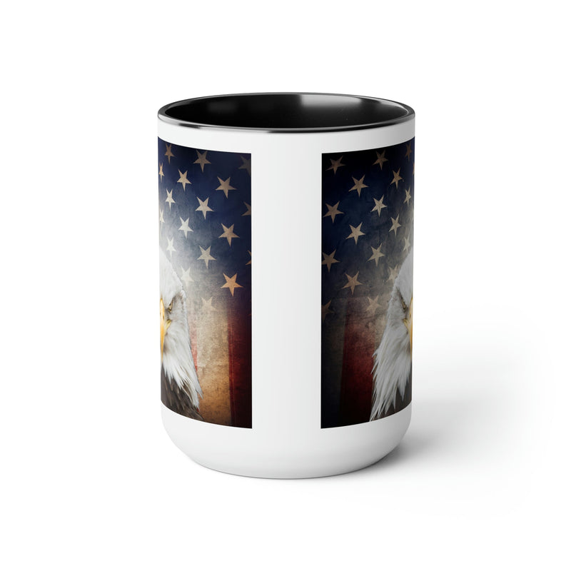 Eagle & American Flag, 15oz - Carbone&