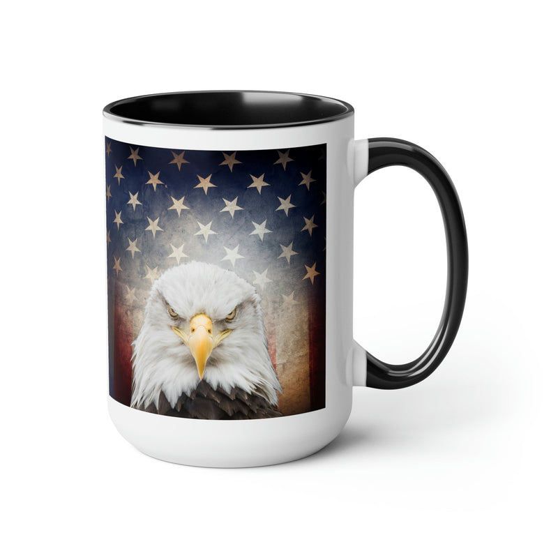 Eagle & American Flag, 15oz - Carbone&