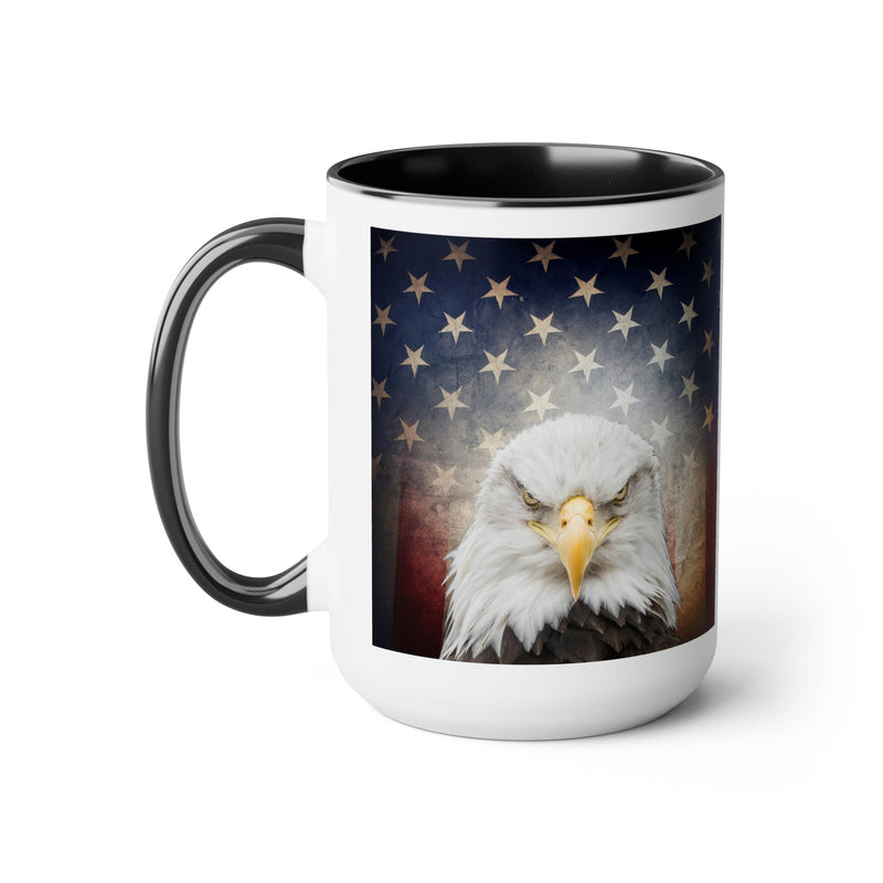 Eagle & American Flag, 15oz - Carbone&