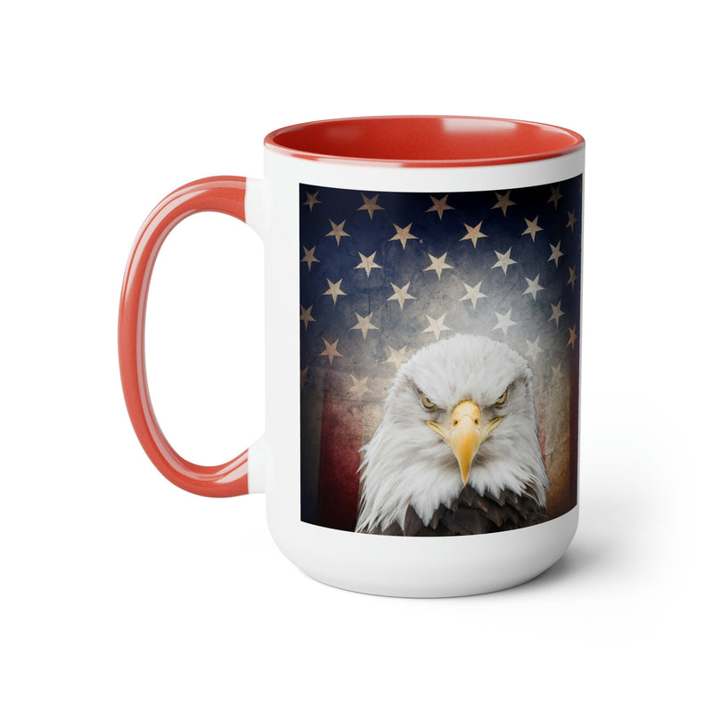 Eagle & American Flag, 15oz - Carbone&