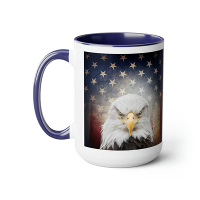 Eagle & American Flag, 15oz - Carbone's Marketplace