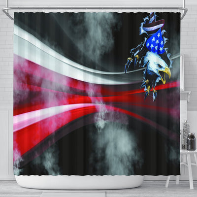 Eagle flying Shower Curtain - Carbone's Marketplace