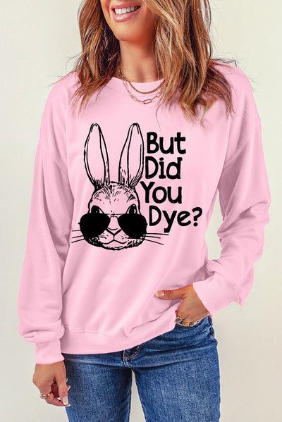 Easter Graphic Dropped Shoulder Sweatshirt - Carbone's Marketplace