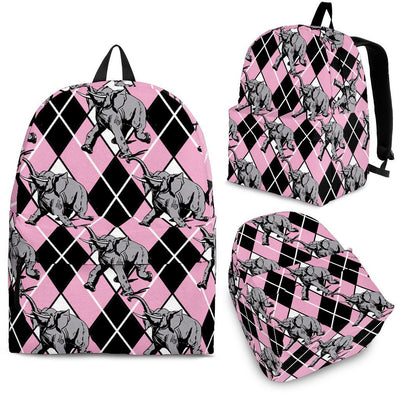 Elephant Argyle Backpack - Carbone's Marketplace