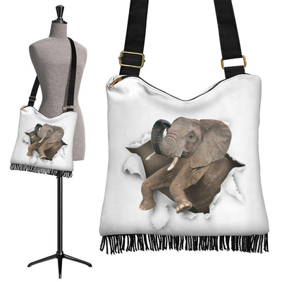 Elephant Boho Crossbody Handbag - Carbone's Marketplace