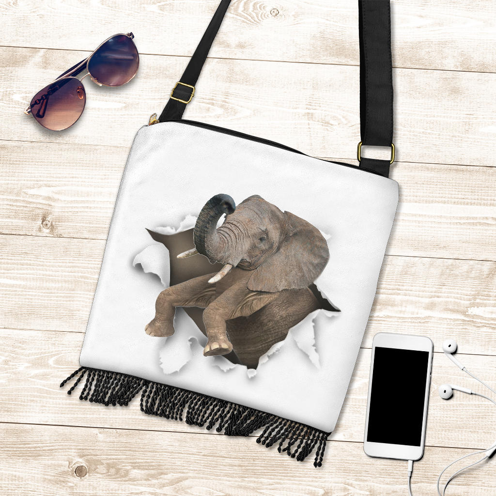 Elephant Boho Crossbody Handbag - Carbone's Marketplace