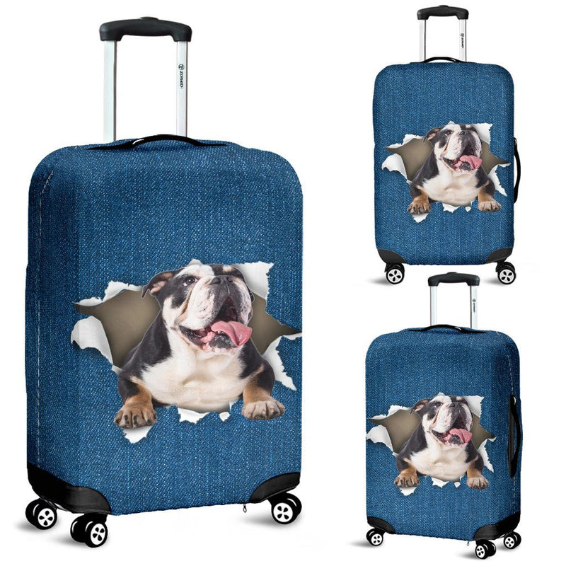 English Bulldog Torn Paper - Carbone&