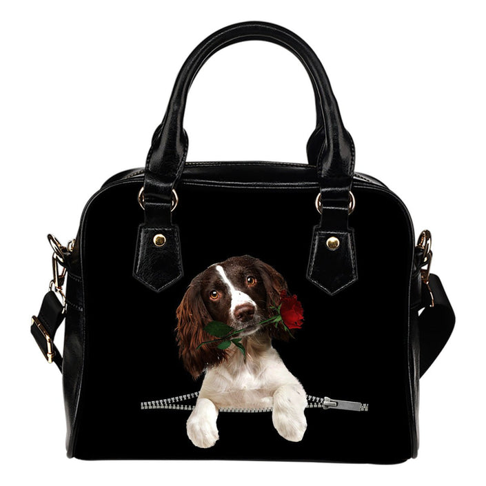 English Springer Spaniel Rose Zipper - Carbone's Marketplace