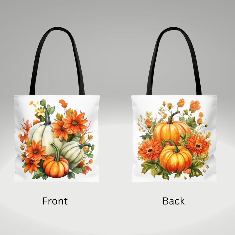 Fall Pumpkin Tote Bag - Carbone&