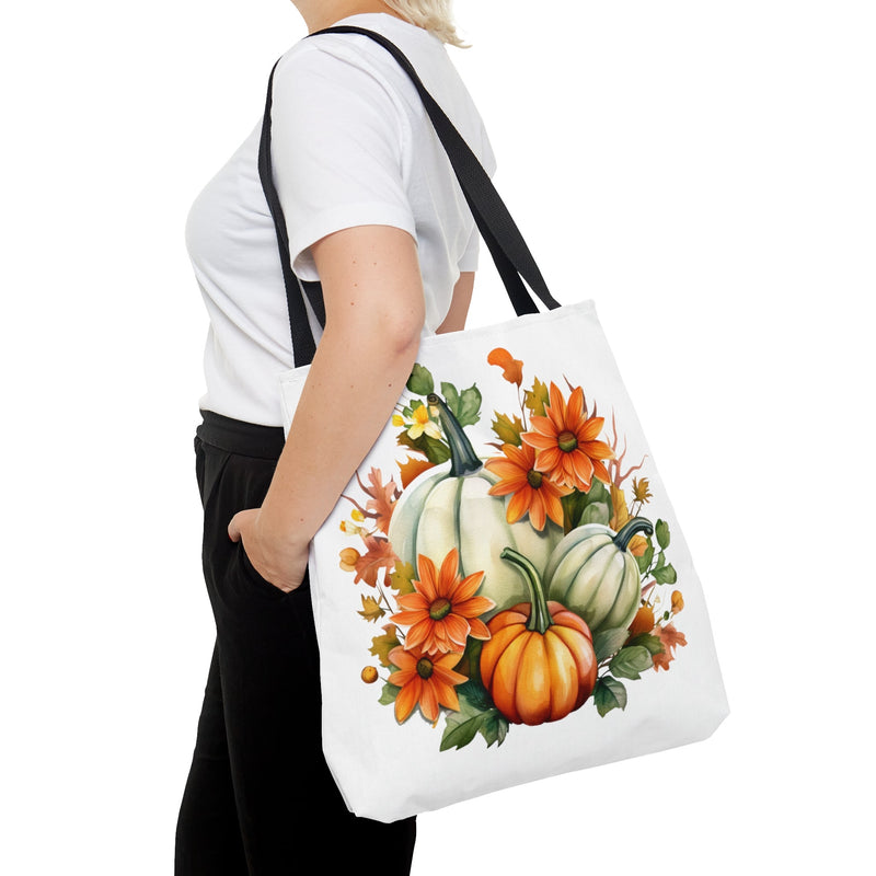 Fall Pumpkin Tote Bag - Carbone&