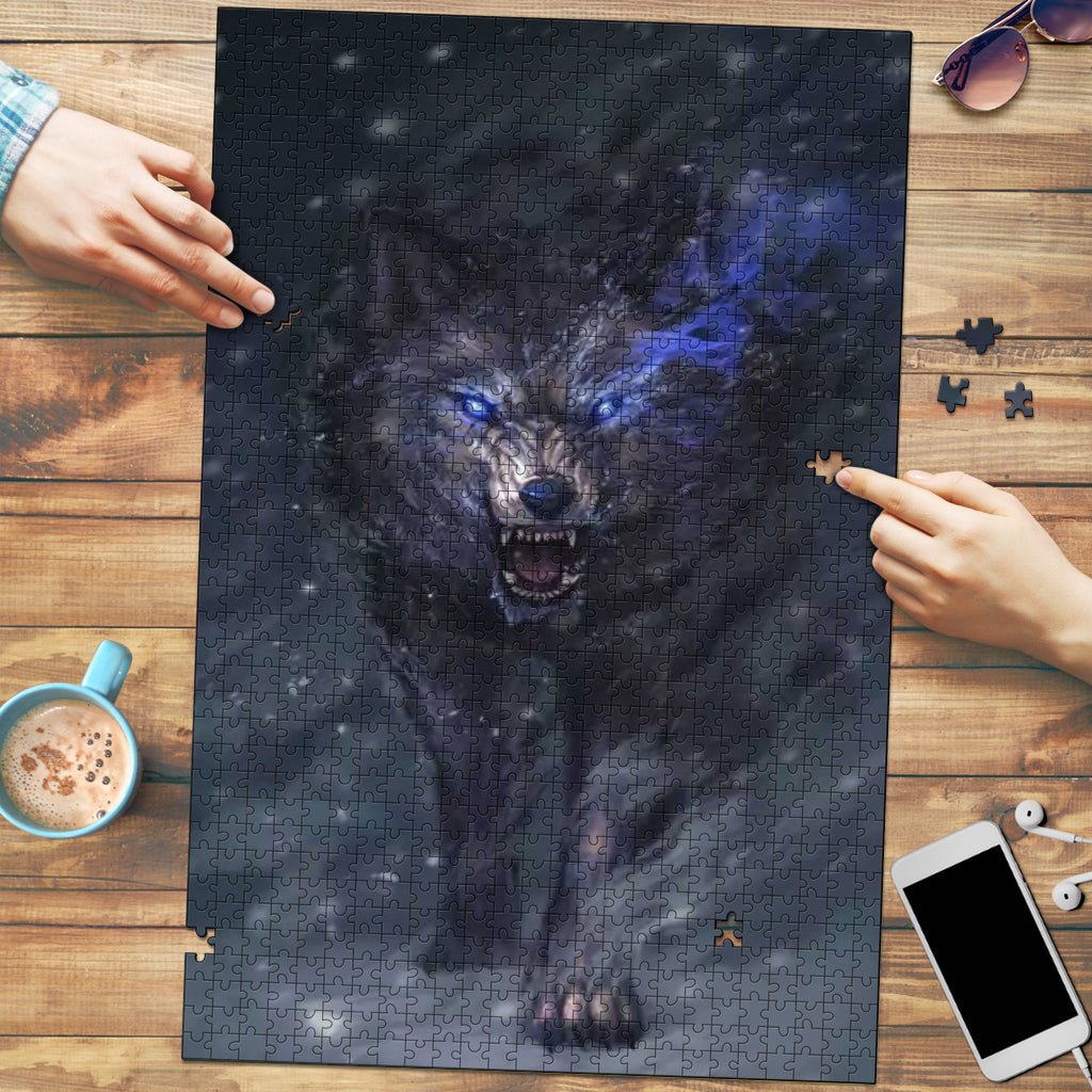 Fierce Wolf Jigsaw Puzzle - Carbone's Marketplace