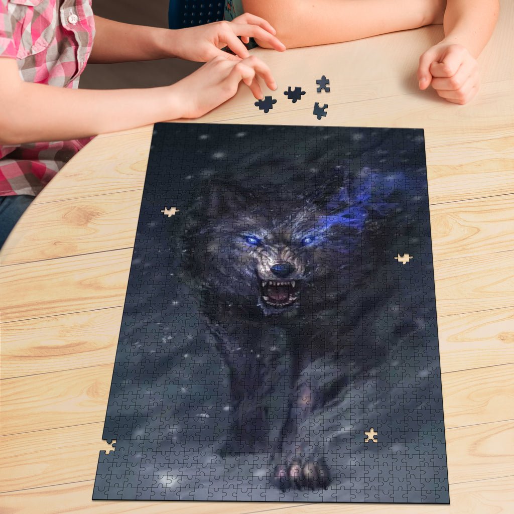Fierce Wolf Jigsaw Puzzle - Carbone's Marketplace