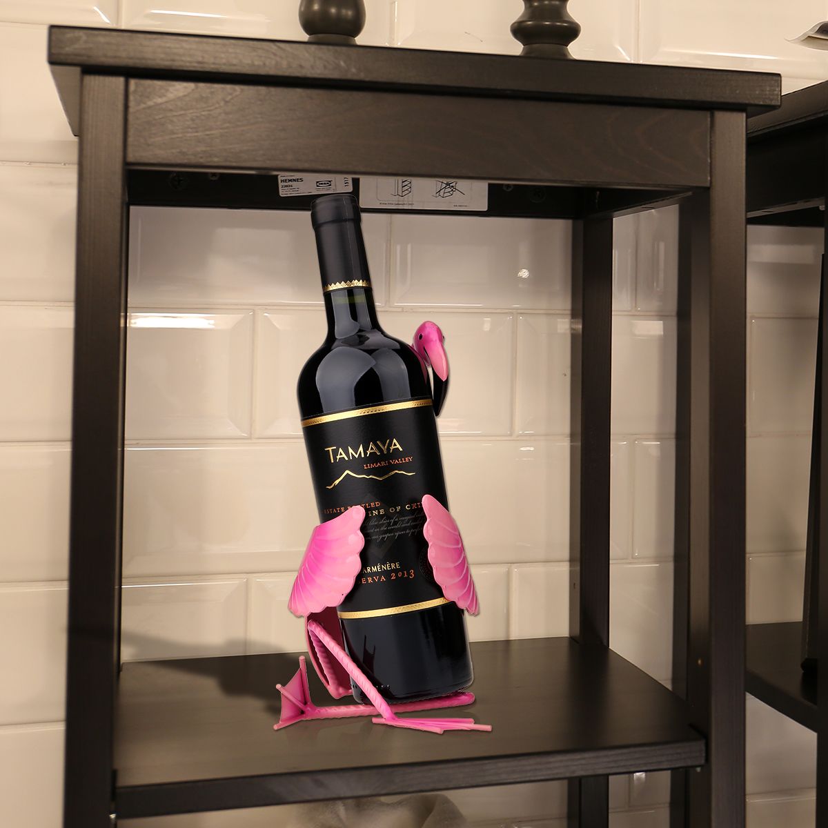 Flamingo Wine Holder - Carbone's Marketplace