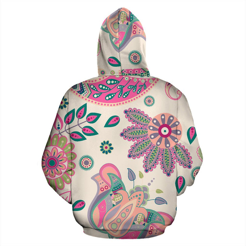 Floral Zen | BoHo Hoodie - Carbone&