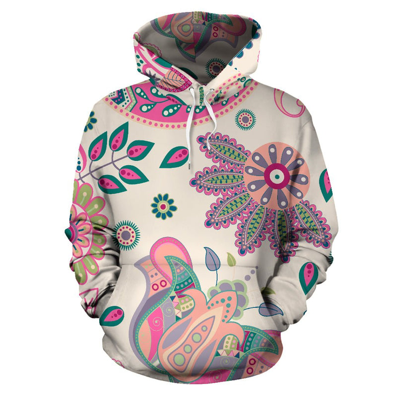 Floral Zen | BoHo Hoodie - Carbone&