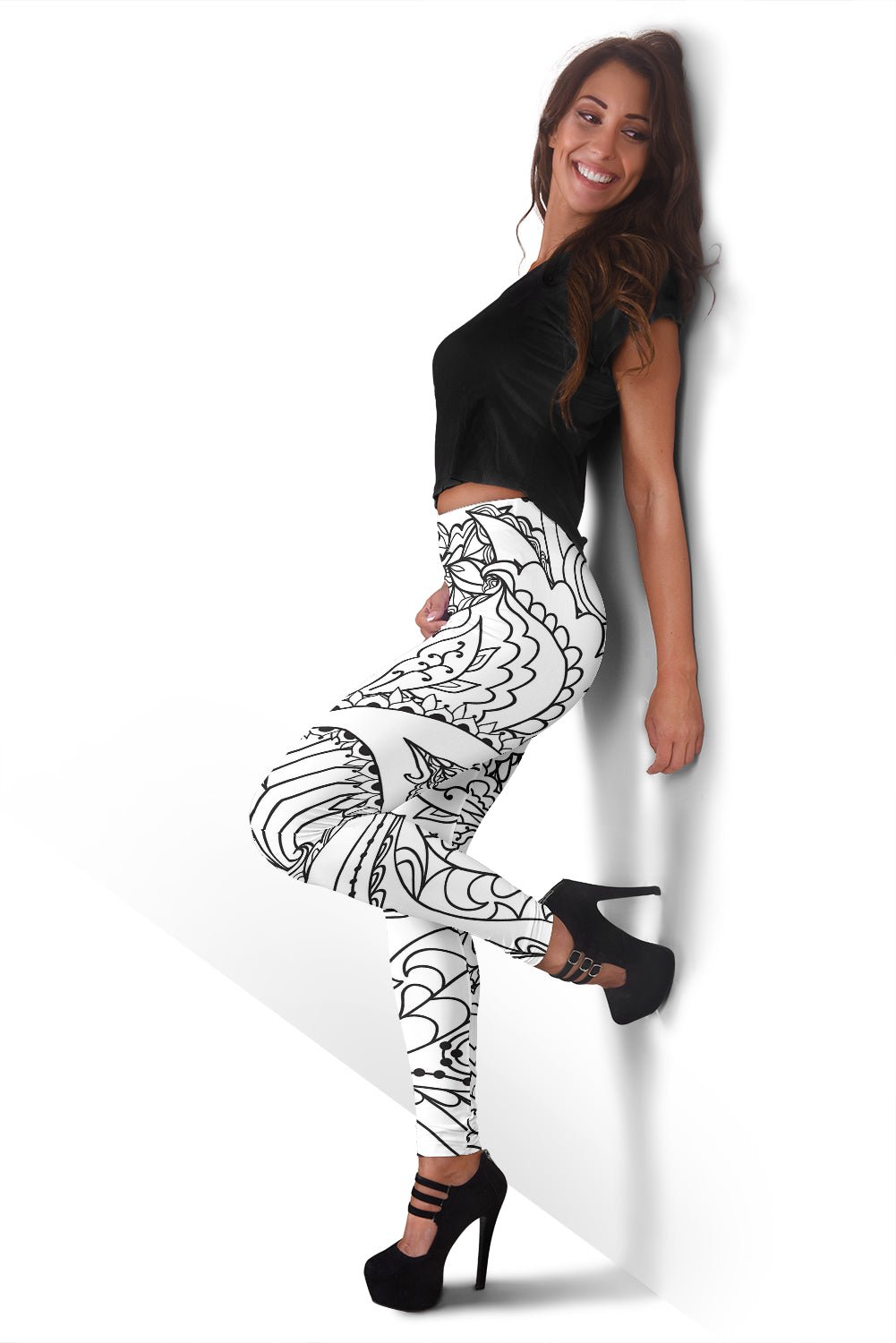 Flower Leggings 4 - Carbone's Marketplace
