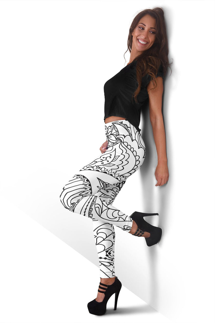 Flower Leggings 4 - Carbone's Marketplace