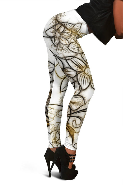 Flower Leggings 5 - Carbone's Marketplace