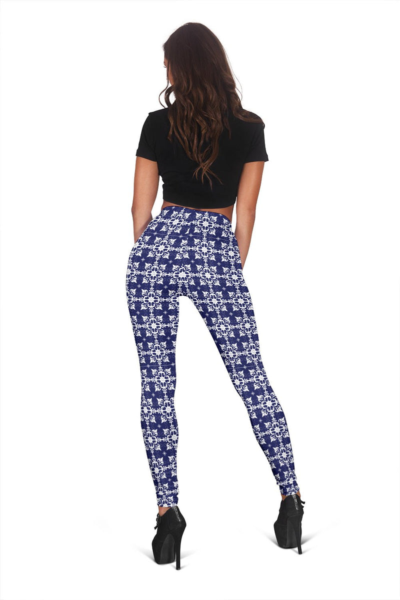 Flower Leggings 6 - Carbone&