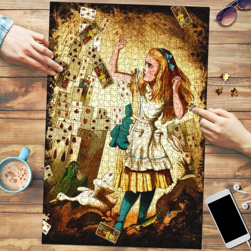 Flying Cards Jigsaw Puzzle - Carbone&