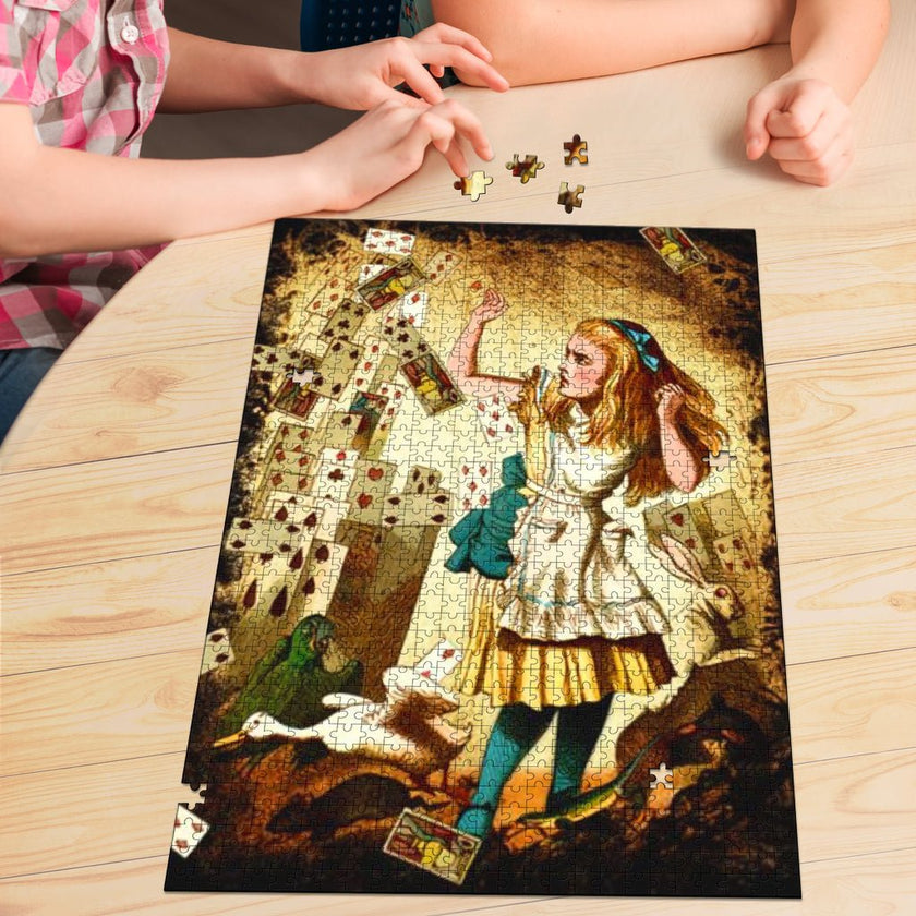 Flying Cards Jigsaw Puzzle - Carbone's Marketplace