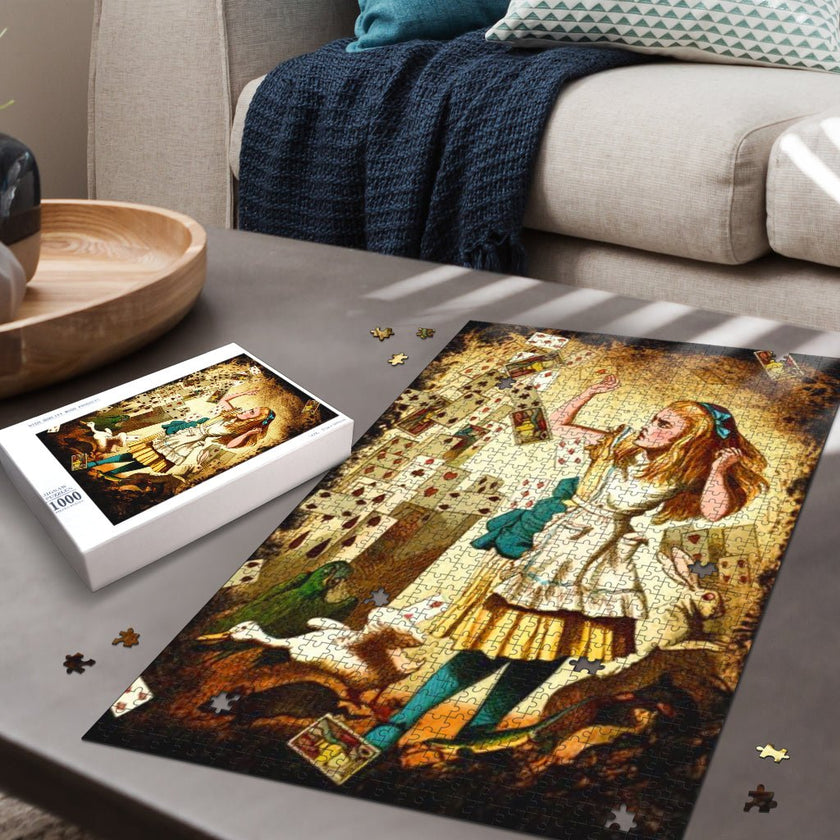 Flying Cards Jigsaw Puzzle - Carbone's Marketplace