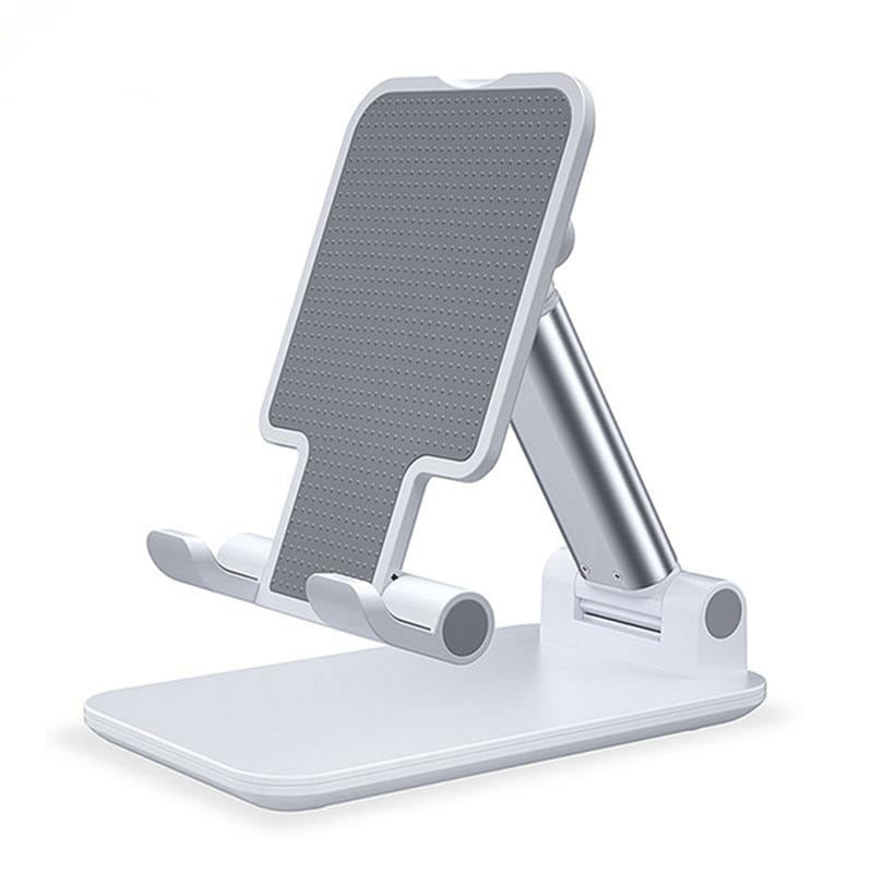 Foldable Metal Desktop Mobile Phone Stand For iPad iPhone 13 X Smartphone Support Tablet Desk Cell Phone Portable Holder Bracket - Carbone&