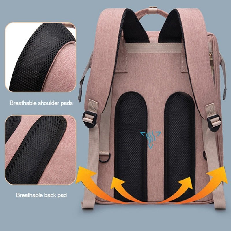 Folding Mommy Bag Lightweight Portable Folding Crib - Carbone's Marketplace