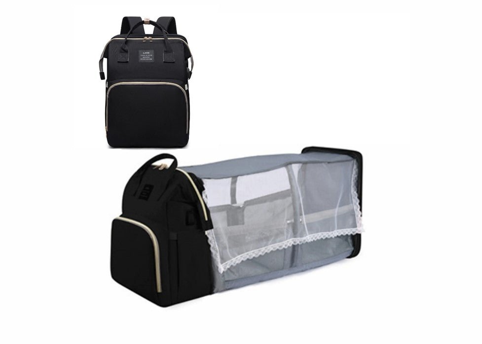 Folding Mommy Bag Lightweight Portable Folding Crib - Carbone's Marketplace