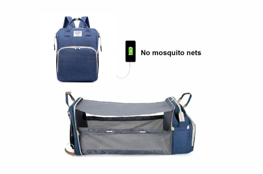 Folding Mommy Bag Lightweight Portable Folding Crib - Carbone's Marketplace