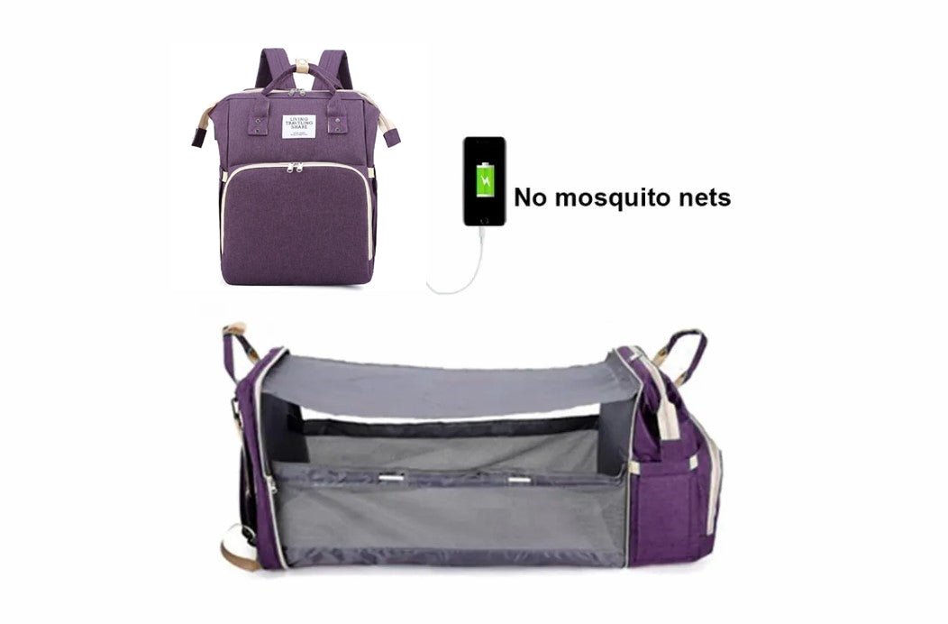 Folding Mommy Bag Lightweight Portable Folding Crib - Carbone's Marketplace