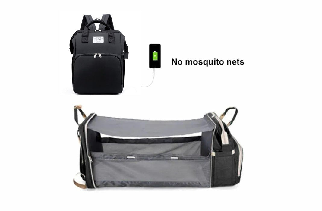 Folding Mommy Bag Lightweight Portable Folding Crib - Carbone's Marketplace