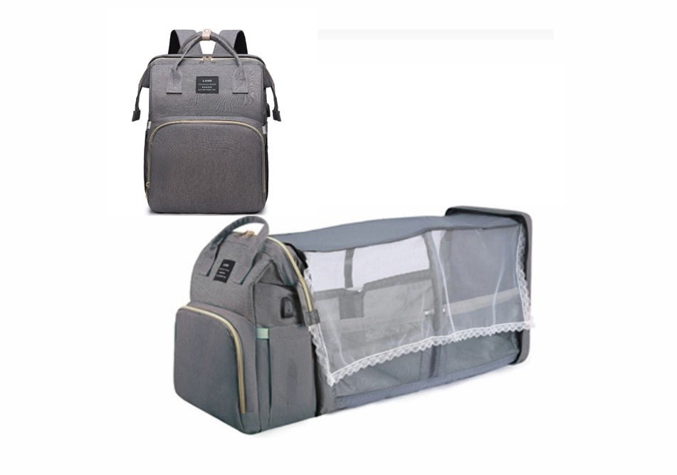 Folding Mommy Bag Lightweight Portable Folding Crib - Carbone's Marketplace
