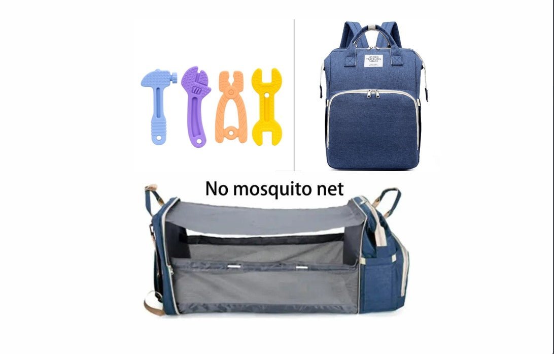 Folding Mommy Bag Lightweight Portable Folding Crib - Carbone's Marketplace