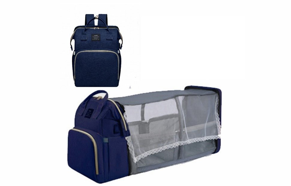 Folding Mommy Bag Lightweight Portable Folding Crib - Carbone's Marketplace