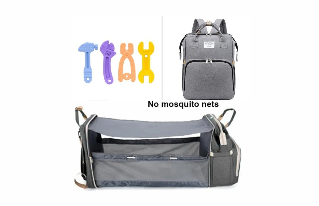 Folding Mommy Bag Lightweight Portable Folding Crib - Carbone's Marketplace