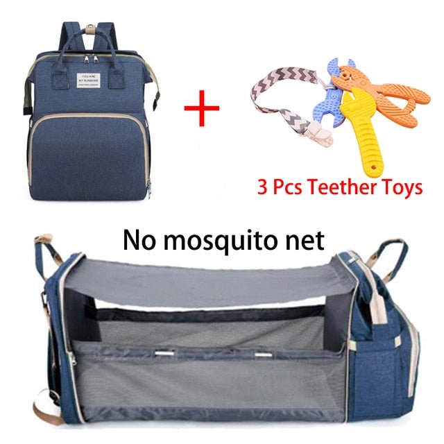 Folding Mommy Bag Lightweight Portable Folding Crib - Carbone's Marketplace