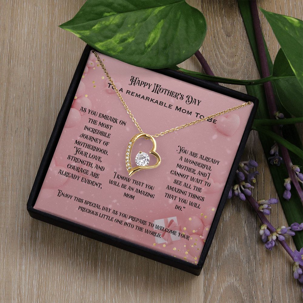 Forever Love Necklace For Mom To Be - Carbone's Marketplace