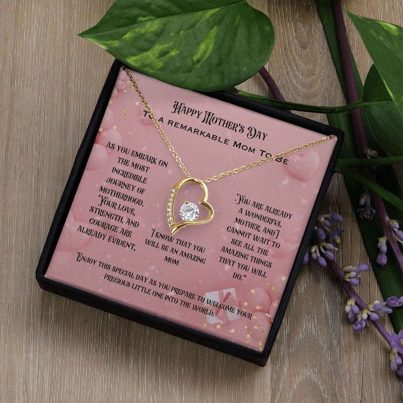 Forever Love Necklace For Mom To Be - Carbone&