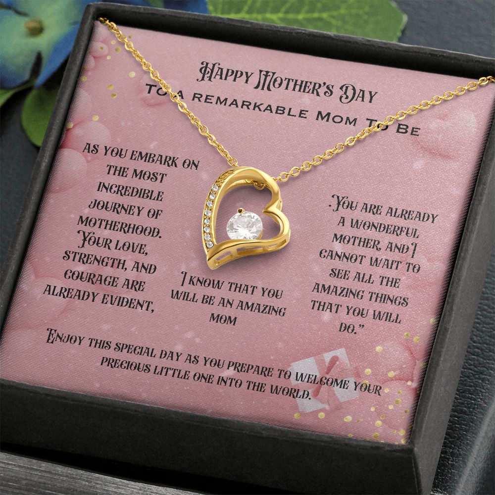 Forever Love Necklace For Mom To Be - Carbone's Marketplace