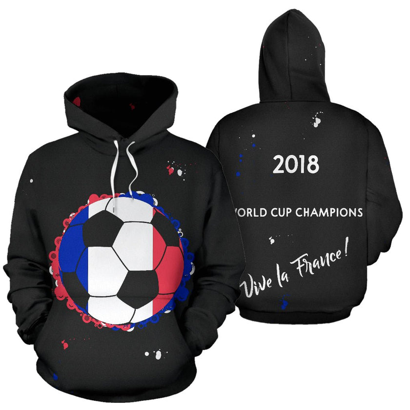 France 2018 World Cup Champions Hoodie - Carbone's Marketplace