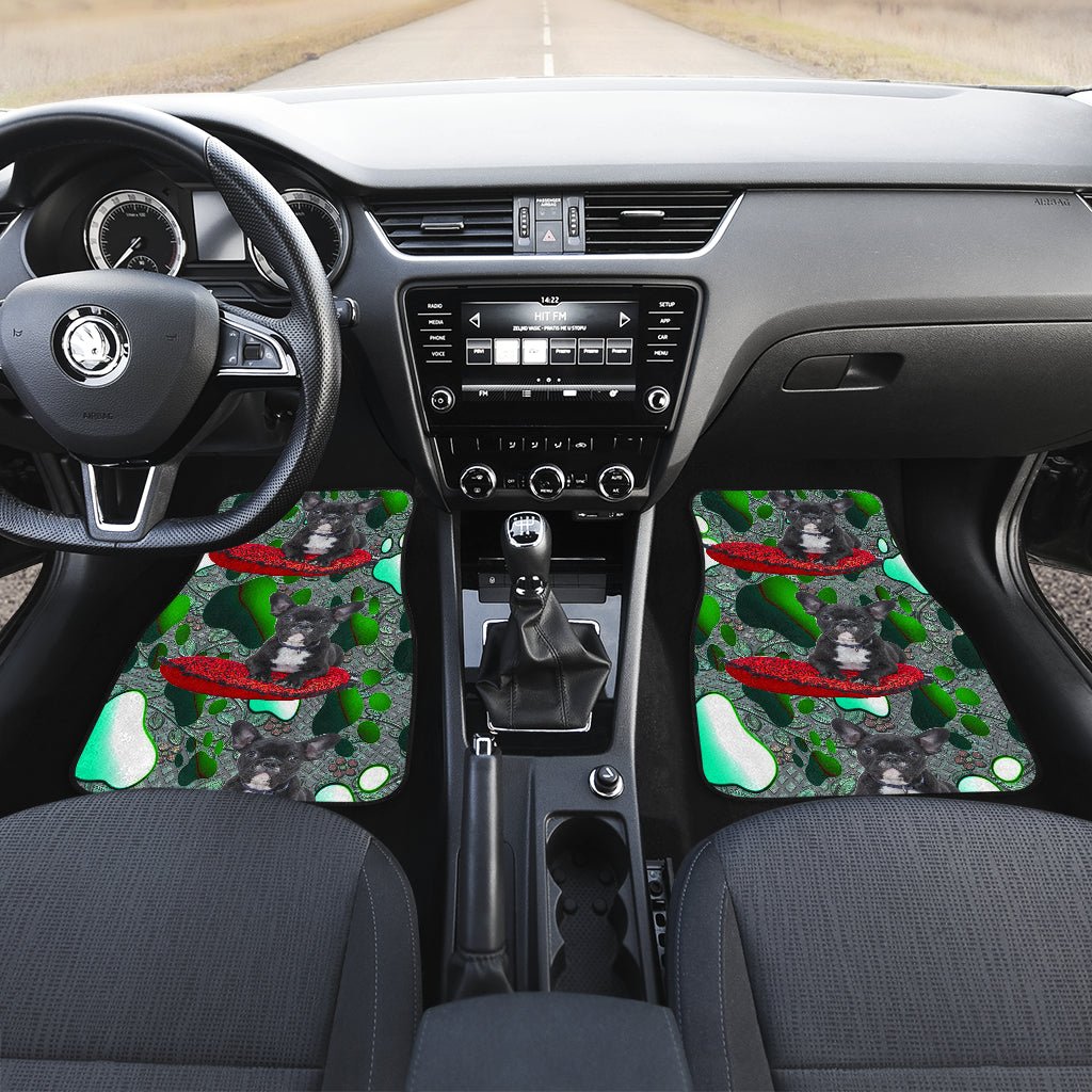 French Bulldog Car Floor Mat - Carbone's Marketplace