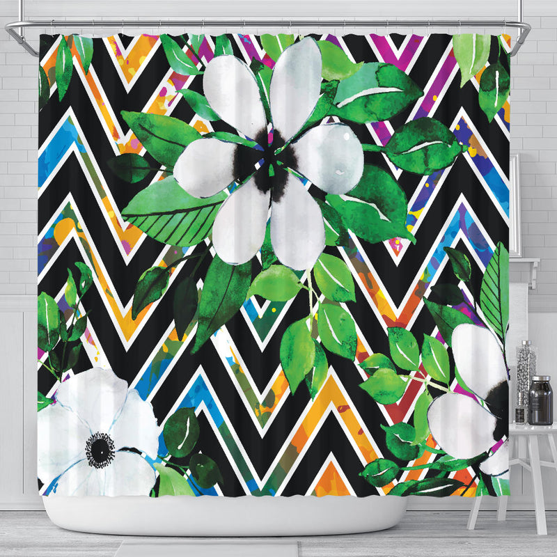 Summer Flower Shower Curtain